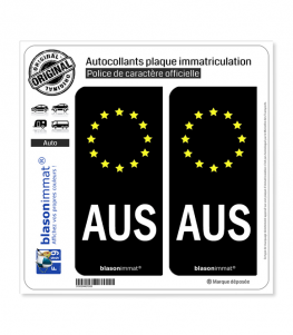 984 TAAF autocollant sticker département plaque immatriculation drapeau