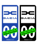 Dacia - 2021 | Autocollant plaque immatriculation